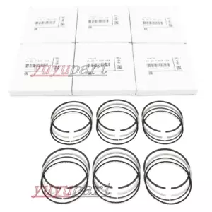 6x Piston Rings Set Φ85mm For BMW E90 E92 E60 E83 328i 530i X3 X5 N52B30A 3.0L - Picture 1 of 5
