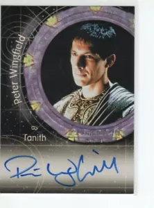 Stargate SG-1 Season 4 2002 A14 Peter Wingfield as Tanith Autograph Card - Picture 1 of 2