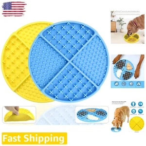 Dog & Cat Lick Pad Slow Feeder Mat - Promotes Healthy Eating & Reduces Anxiety - Picture 1 of 9