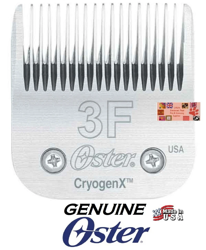 GENUINE Oster A5 CryogenX 3F 3FC BLADE*Fit Many Andis,Wahl Clippers PET GROOMING