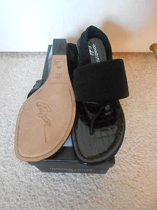 Donald J. Pliner Brand-new With The Box Black Sandals - Picture 1 of 4