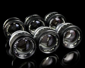 HELIOS 103 Soviet Lens 53mm f /1.8 copy Sonnar Mount CONTAX RF - 6 pieces - Picture 1 of 8