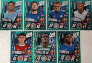  UEFA Champions League Match Attax Extra 2020/21 MAN OF THE MATCH Card Set of 22 - Picture 1 of 2