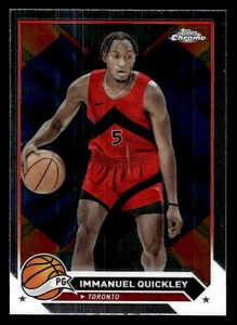 2023-24 Topps Chrome #131 Immanuel Quickley - EXMT+ 10003626 *TCShack* - Picture 1 of 2