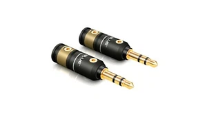 2x Viablue T6s Phono Plug 3,5mm Cinch Jack Small for 1,5 -6mm Cable+Tool - Picture 1 of 3