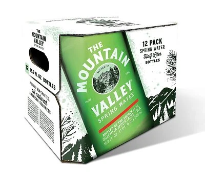 THE MOUNTAIN VALLEY NATURAL PURE FINE 500 ML Spring in Glass