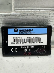 Authentique batterie Li-ion fine OEM MOTOROLA SNN5704A pour V265 / V276 UTILISÉE TESTÉE - Photo 1 sur 2
