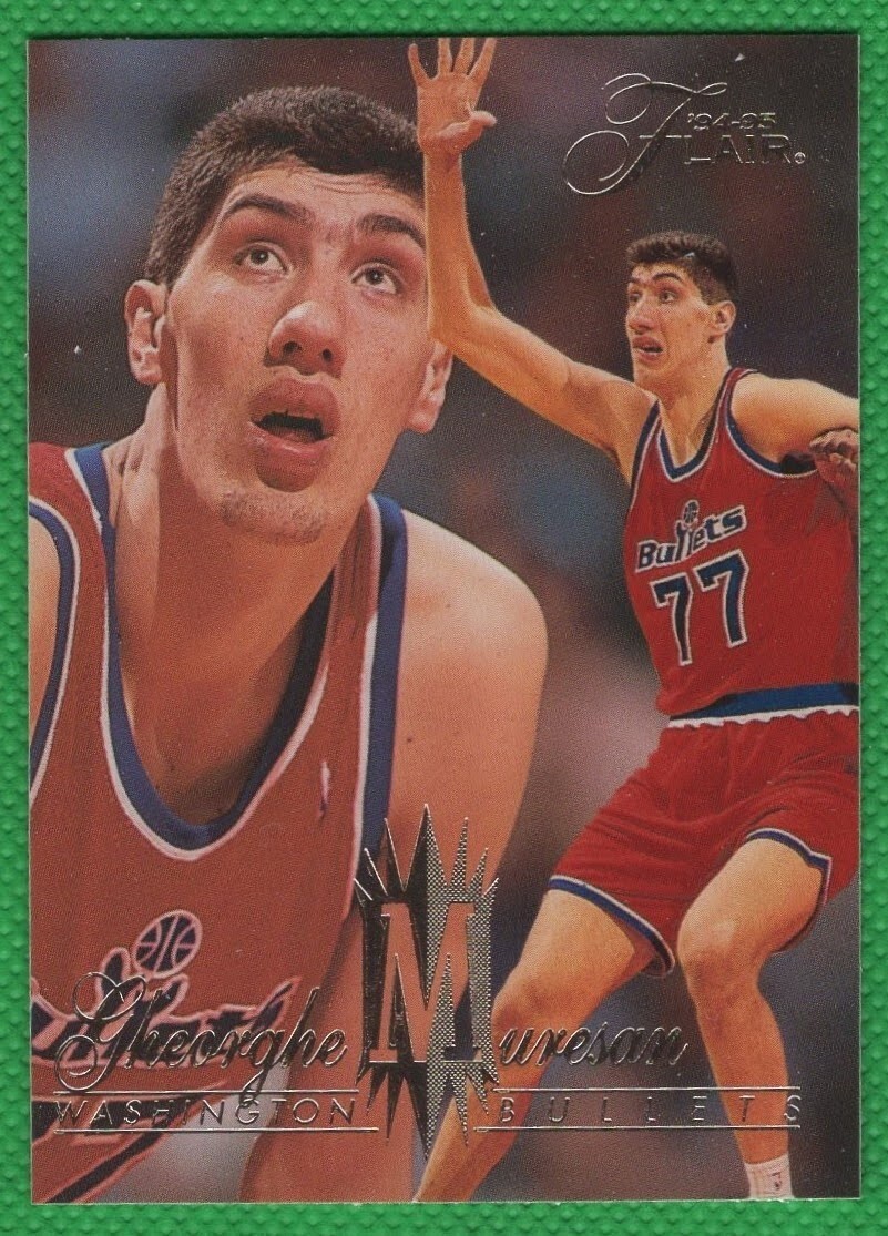 Gheorghe Muresan - 1994-95 Flair #156 - Washington Bullets Basketball Card