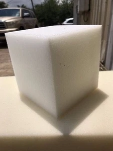FOAM PIT BLOCKS/CUBES 20 PC   5" x 5" x 5"  (WHITE)  ** FREE SHIPPING - Picture 1 of 4