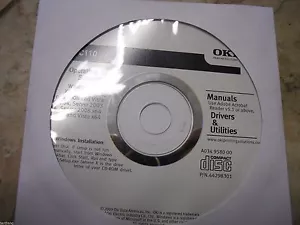 New ! Genuine Okidata OKi C110 Printer CD Software Drivers Utilities and Manuals - Picture 1 of 1