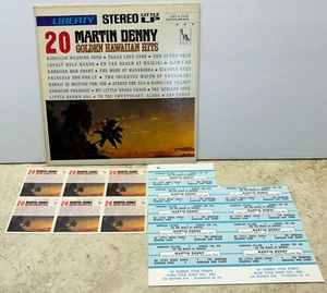 Martin Denny 20 Golden Hawaiian Hits Jukebox 7" Compact 33 COVER ONLY Liberty - Picture 1 of 6