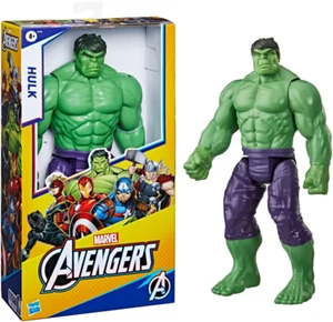 Marvel Titan Hero Series Blast Gear Deluxe Hulk Action Figure, 12-Inch Toy, Insp - Picture 1 of 12