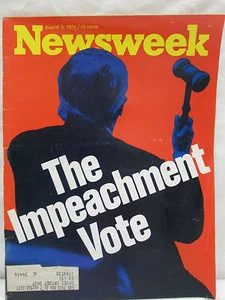 Newsweek Magazine August 5 1974 The Impeachment Vote - Picture 1 of 6