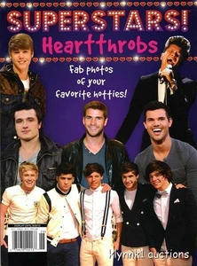Superstars Liam, Bruno, 1D Heartthrobs September 2012 issue Magazine Collectible - Foto 1 di 10