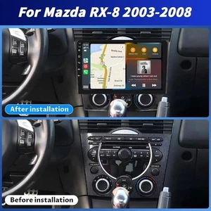 Carplay Android 13 Car Stereo Radio 8+256G For Mazda RX-8 2003-2008 GPS WIFI BT - Bild 1 von 17