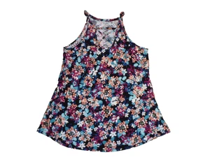 Maurices Damen Bluse Größe L ärmellos Pullover geblümt - Bild 1 von 8