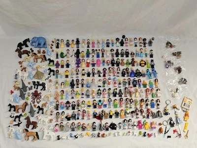 HUGE LEGO Minifigure Lot – 180+ Figures, 80+ Animals, Keychains & Accessories - Image 1 of 4