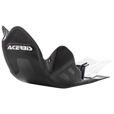 Protector de acoplamiento de placa de deslizamiento de plástico Acerbis negro/blanco para SUZUKI RMZ250 Foto 1 de 4