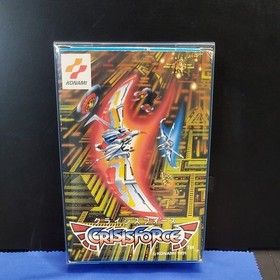 Crisis Force W/Box Manual Famicom FC NES Rare Retro Good Used Game NTSC-J JP