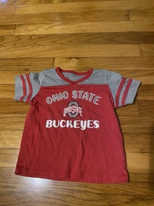 Ohio State University Buckeyes OSU Colosseum Red T Shirt 4T Minimal Use Nice! - Picture 1 of 1