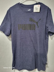 Puma Herren Hemd Kurzarm Blau Medium - Bild 1 von 6