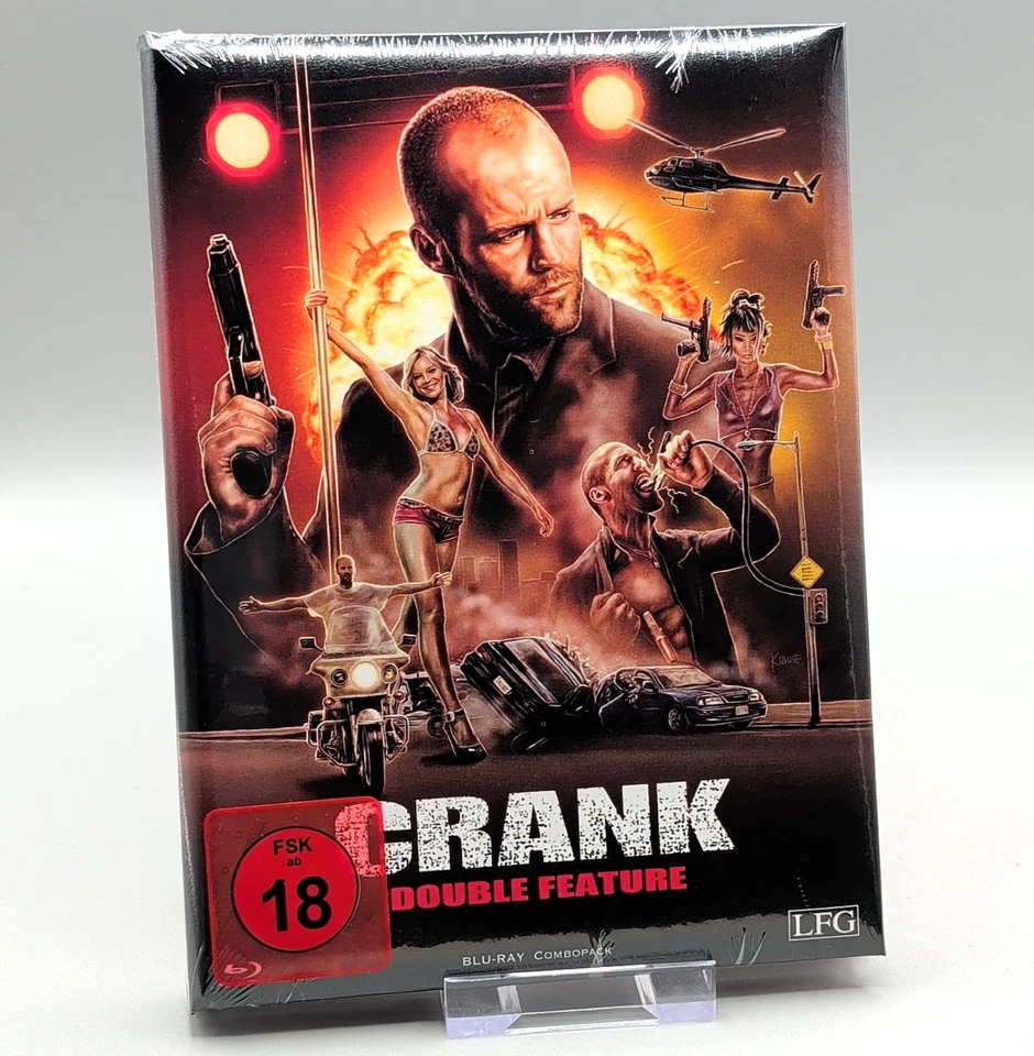 Crank Double Feature Blu-Ray Mediabook wattiert NEU OVP FSK 18 - Bild 1 von 2