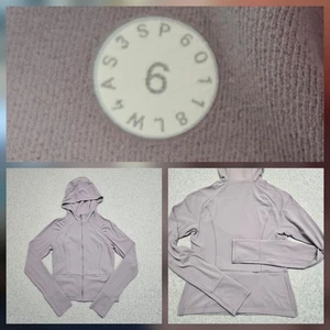 Lululemon Damen lila Dusty Dawn Move mit Leichtigkeit durchgehender Reißverschluss Jacke Größe 6 - Bild 1 von 9