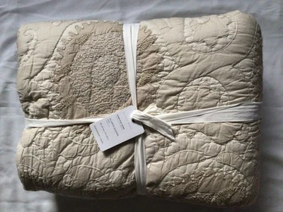 COLCHA CERÁMICA GRANERO ALANYA SUZANI KING/CAL KING NATURAL NUEVA Foto 1 de 3