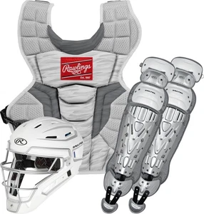 Rawlings, Juego de Receptor VELO 2.0, Béisbol, Jóvenes 12 años y menores, Blanco/Plateado - Imagen 1 de 7