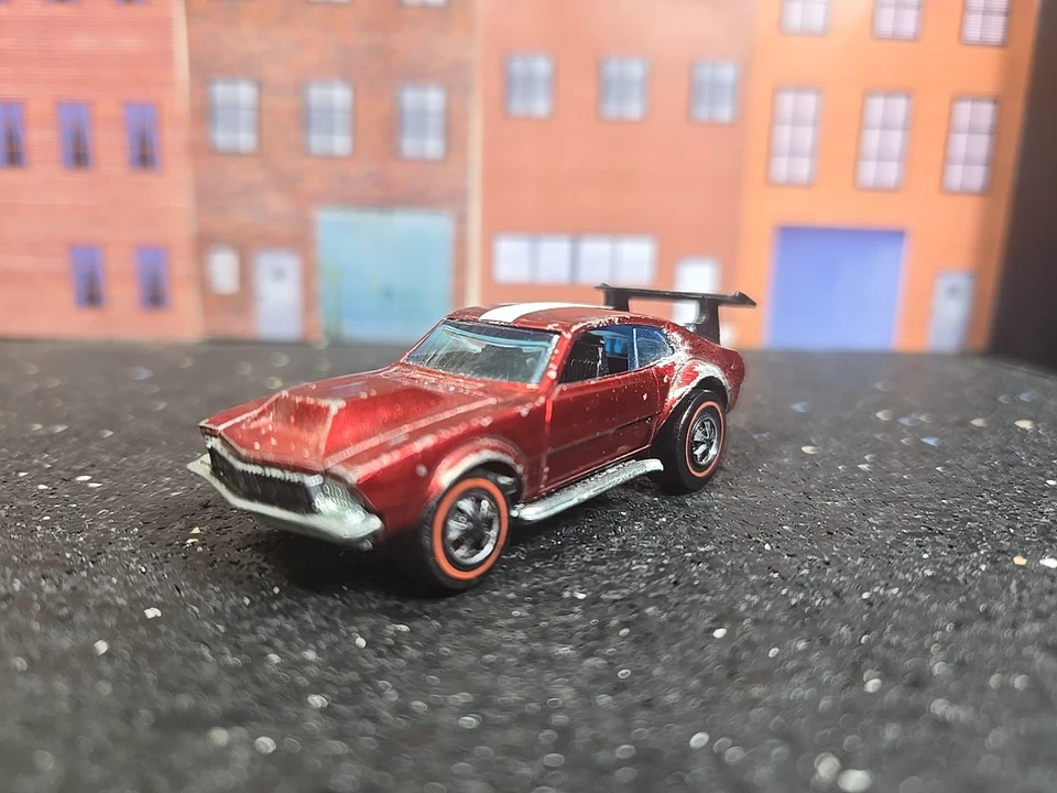 Hot Wheels Redline Mighty Maverick ( Red )  all Original very nice - Image 1 of 4