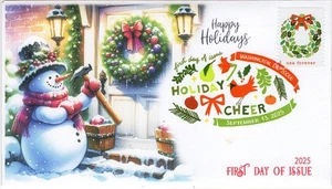 25-359, 2025, Holiday Cheer, Ersttagsbrief, digitaler Farbstempel, Washington - Bild 1 von 1