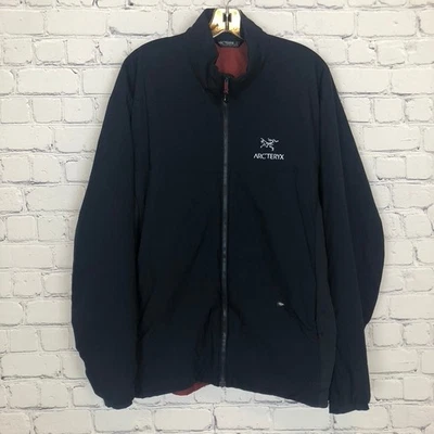 Chaqueta Arcteryx Para Hombre Azul Marino Atom Talla XL AGUJERO Foto 1 de 4