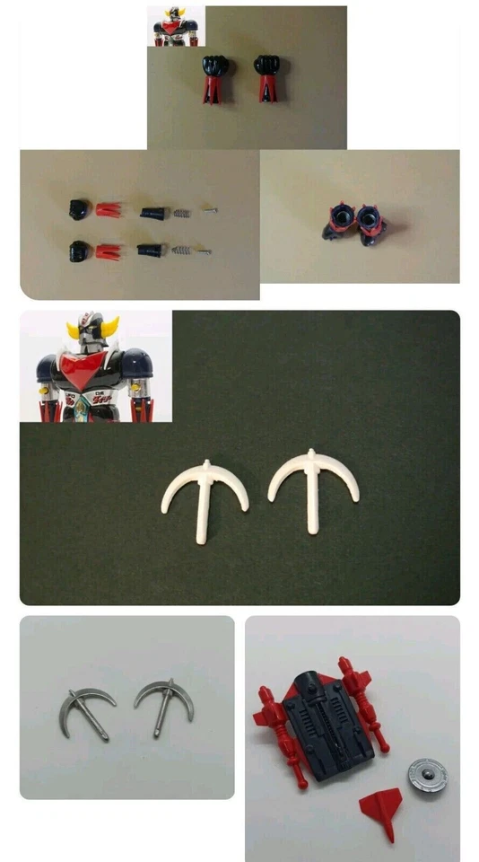 Pezzi Ricambio Per Goldrake Goldorak DX GA-37 Popy Mattel  - Immagine 1 di 1