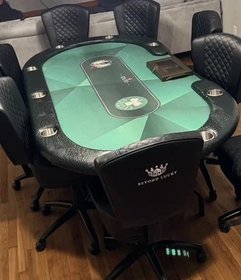 Mesa de Poker Personalizada TOTALMENTE NUEVA Estilo Casino Profesional Calidad Superior Foto 1 de 4