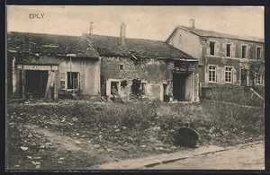CPA Eply, vue de von des maisons en ruines - Picture 1 of 2