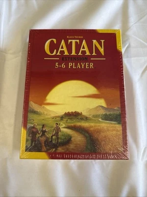 Catan 5–6 Player Extension Board Game – Factory Sealed New - Image 1 of 4