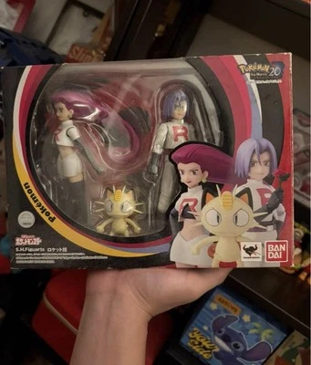Экшн-фигурка Bandai Tamashii SH Figuarts Pokemon Team Rocket Meowth ограниченное издание новая - Изображение 1 из 4