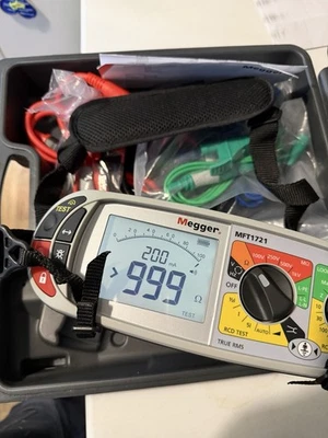 Megger MFT1721 Multifunction Tester immaculate  with 12-Month Cal Certificate - Image 1 of 4