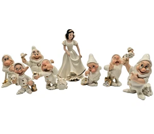 Lenox Classics Disney Showcase Schneewittchen & sieben Zwerge 8er Set Blechdosen - Bild 1 von 18