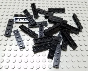 LEGO Lot of 25 Black 1x4 Creator Classic City Flat Building Plates - Picture 1 of 1