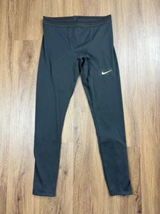 Nike 2020/2021 Pro Elite Team Black Long Tights CI1012-000 Mens XXL - Picture 1 of 8