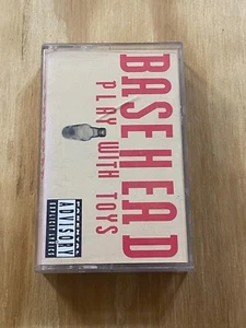 Base Head ~ Play With Toys Cassette Tape 1992 Emigre Fonts Vintage 72787-21010-4 - Imagen 1 de 7