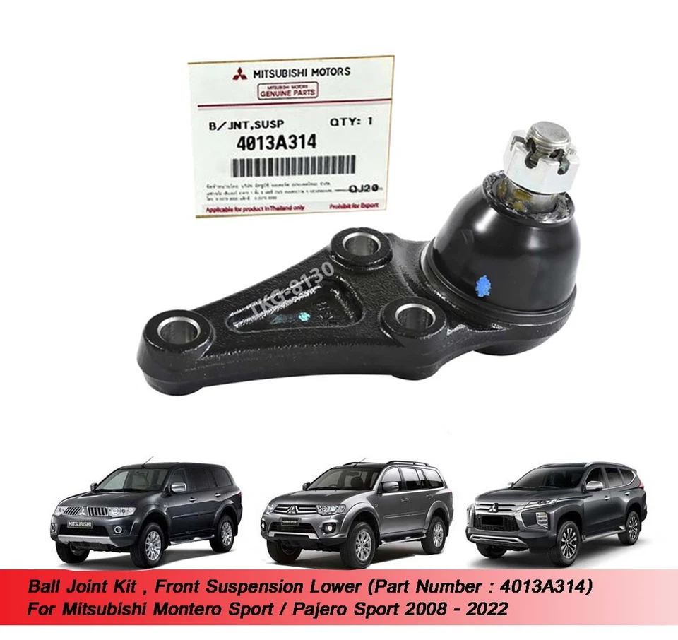 Ball Joint Front Suspension Lower 4013A314 For Montero Pajero Sport 08 - 22 - Image 1 of 4