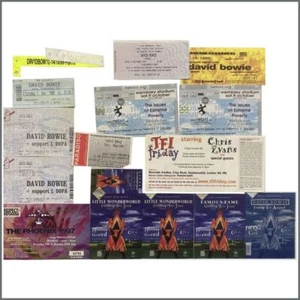 David Bowie Collection Of Concert Ticket Stubs (UK) - Bild 1 von 1