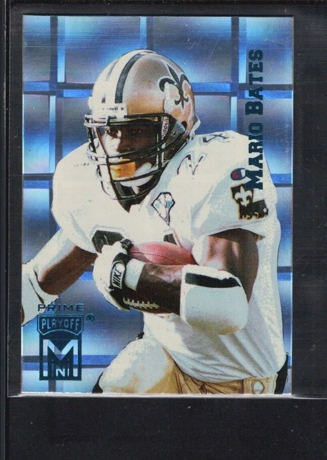MARIO BATES 1995 PLAYOFF PRIME MINI #8 SAINTS SP - Image 1 of 1