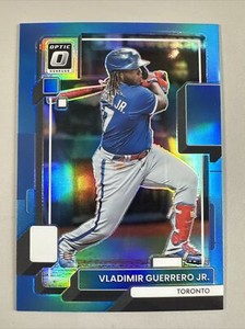 2022 Donruss Optic Vladimir Guerrero Jr Carolina Blue Refractor #05/50 Blue Jays