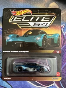 2025 Hot Wheels Elite 64 Aston Martin Valkyrie HWC Exclusive - Picture 1 of 6