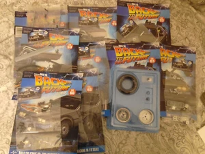 EAGLEMOSS 1/8 SCALE BUILD THE BACK TO THE FUTURE DELOREAN job lot - Picture 1 of 1