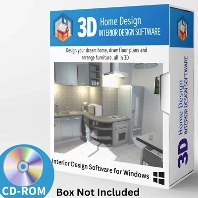 Sweet Home 3D - Graphic Interior Design CAD Architect Software for Windows on CD - Image 1 of 4