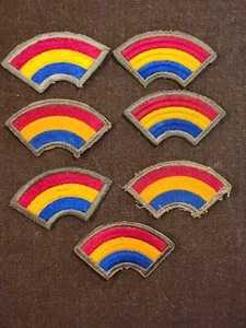 Original WWII 42nd Infantry Division Patch Lot / Numerous Beautiful Variations!! - Picture 1 of 6